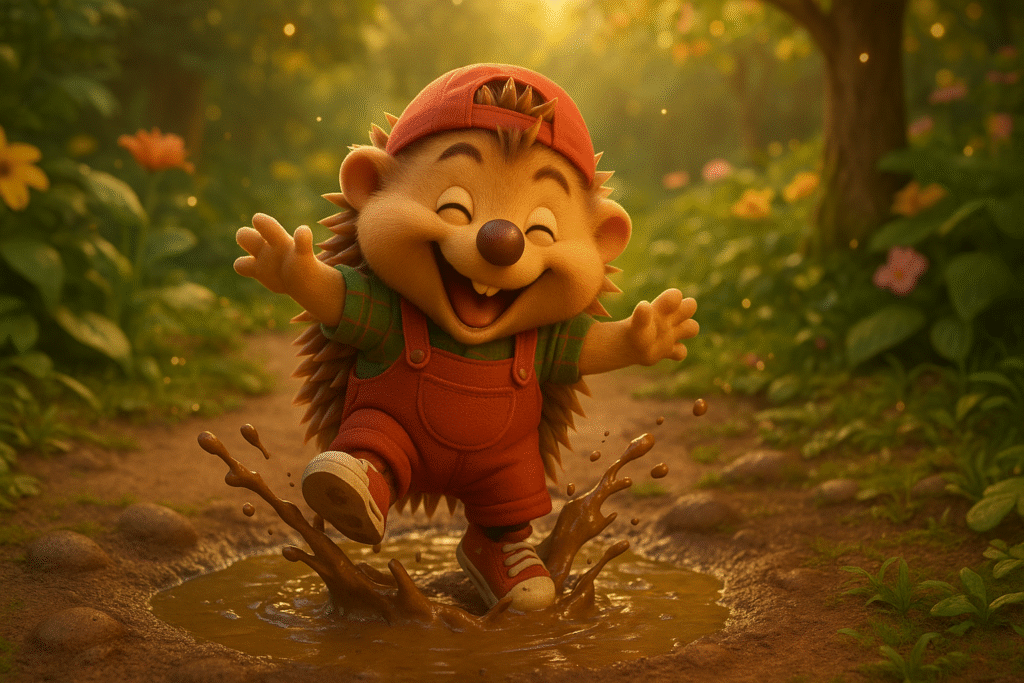 Gavin Having Fun In The Mud