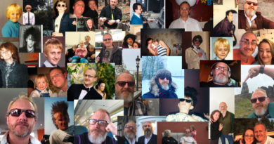 Hair Clock Collage